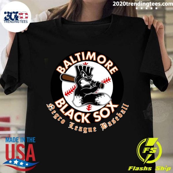 baltimore black sox shirt