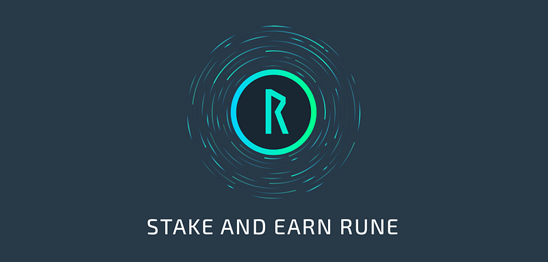 Introducing RUNEVault — stake and earn RUNE.