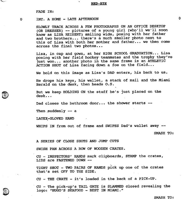 Page One: “Red Eye” (2005)