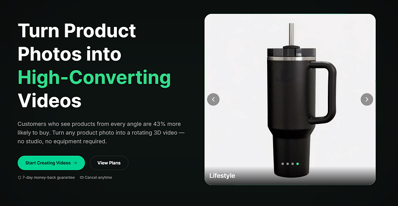 AI-Powered 3D Product Videos | RotateProduct For Sale on AISO Blog