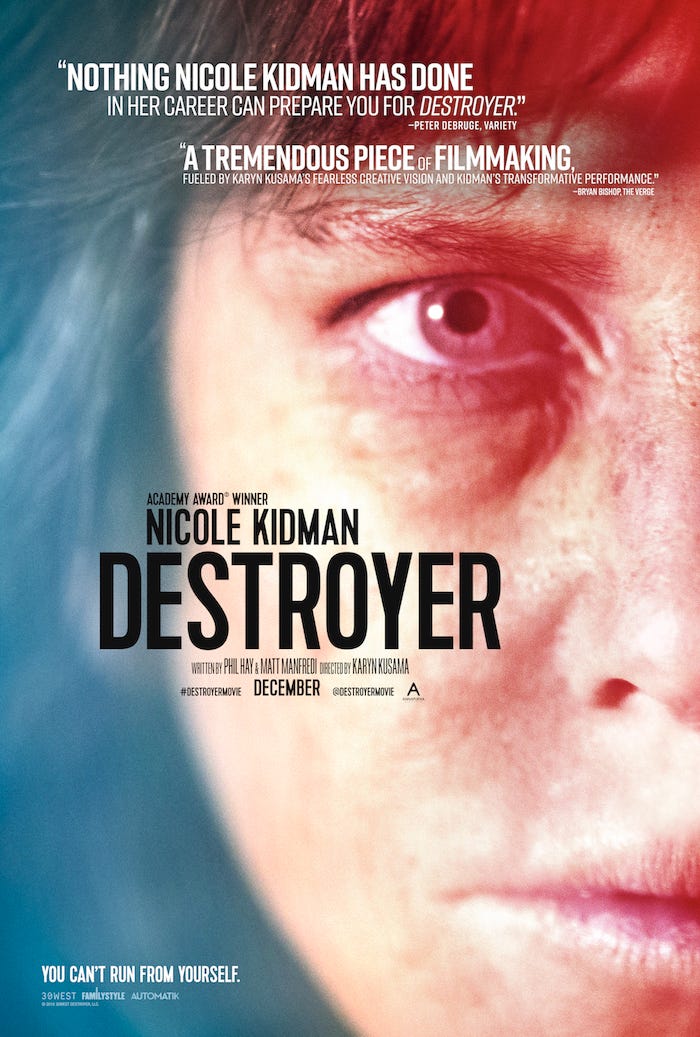 The next Go Into The Story Reading and Analysis Script: “Destroyer”