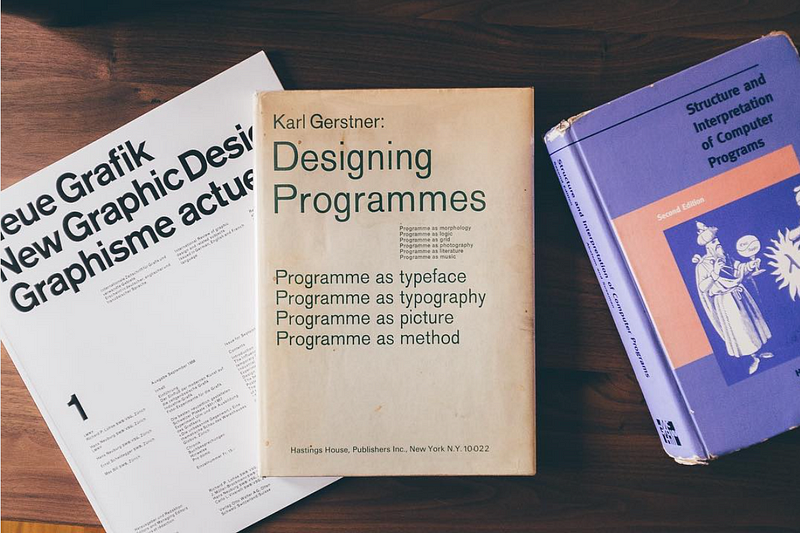 designing programmes karl gerstner typeface