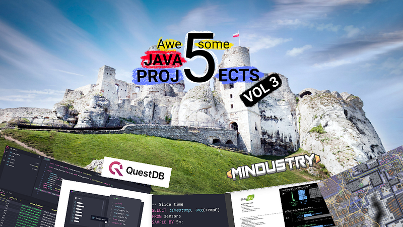 ☕ 5 Awesome Java Projects People Don’t Know About Vol 3 — Time Database, Microservices, A Gam…