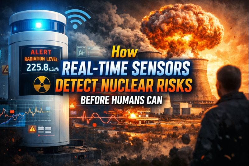 How Real-Time Sensors Detect Nuclear Risks Before Humans Can