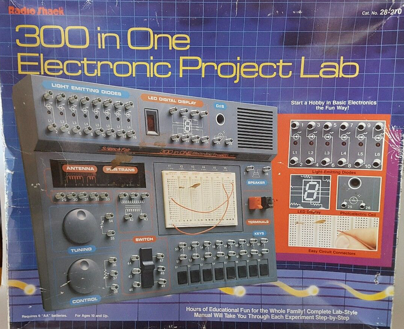 Electronic project kits: hands on with a vintage 160-in-1