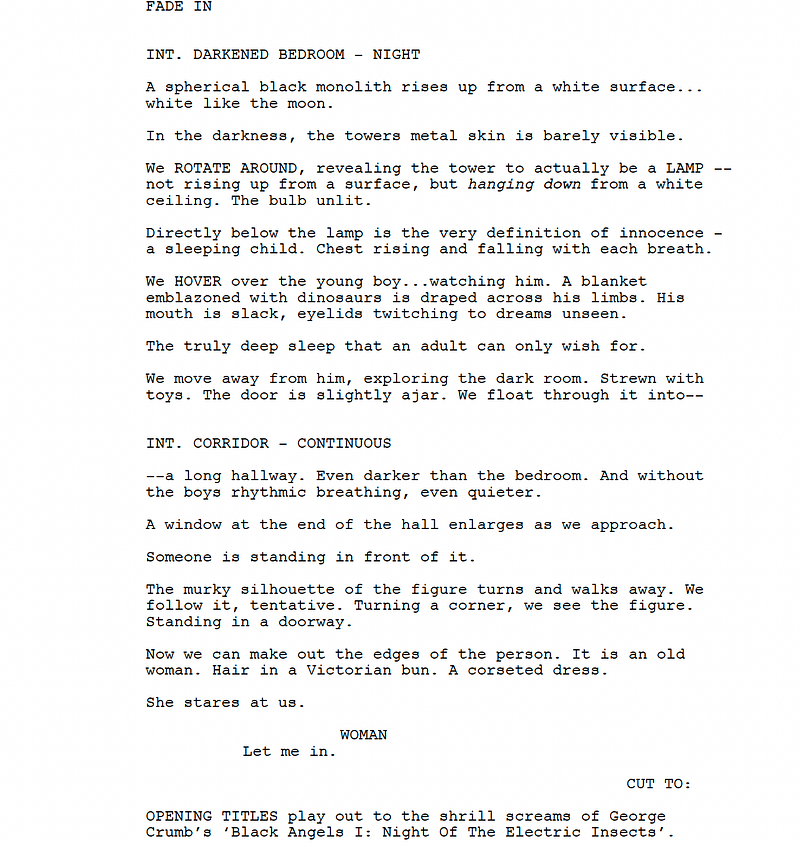 Page One: “Insidious” (2010)