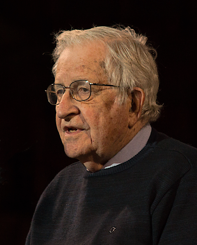 Noam Chomsky, salah satu pelopor paham formal dalam Ilmu Linguistik