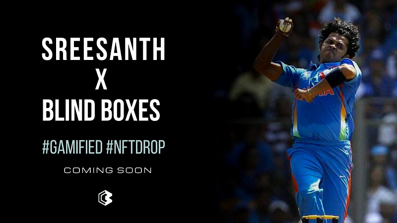 Cricket Star S. Sreesanth is Coming to Blind Boxes