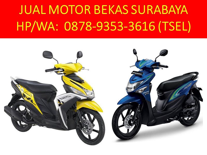 Jual Beli Sepeda  Motor  Bekas  Di Surabaya 