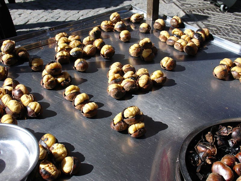  Hot  chestnuts  Travel Writers Medium