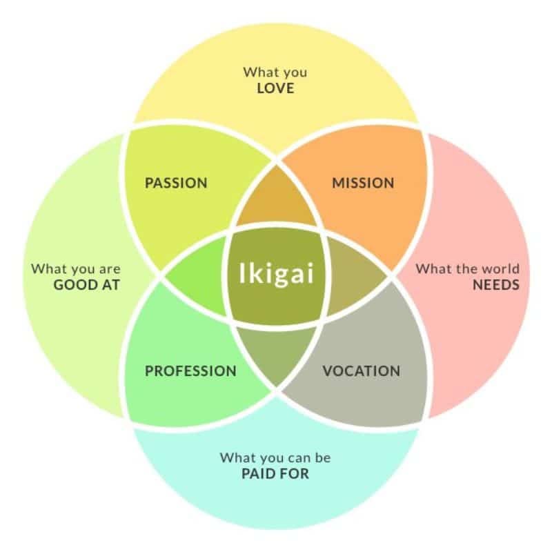 Ikigai — living your life with purpose