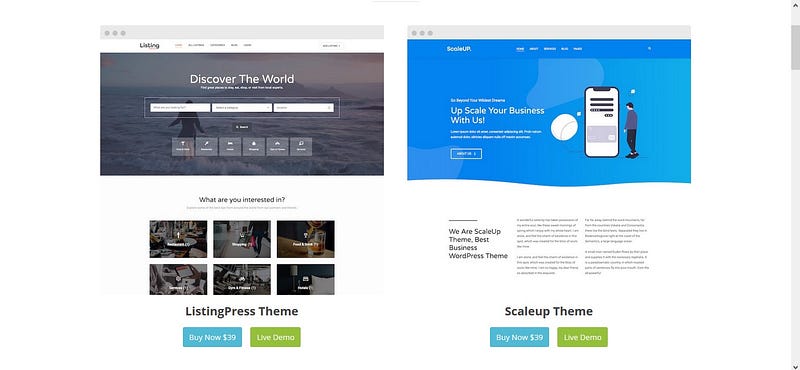 HappyThemes WordPress themes