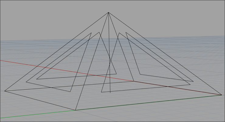 Create a Pyramid Stud in Rhino 3D — Part 1/2 – Drawing Post