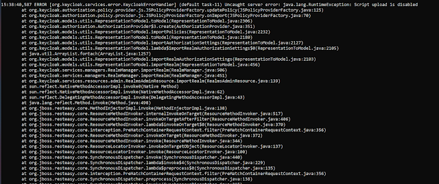 Source: https://www.czetsuyatech.com/2019/12/keycloak-script-upload-is-disabled-when-importing-a-realm.html
