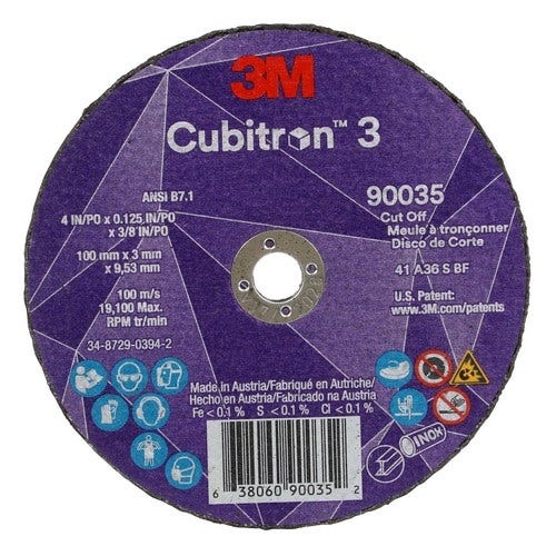 Next-Gen Cubitron 3 Coated & Bonded Abrasives for Precision Cutting and Grinding