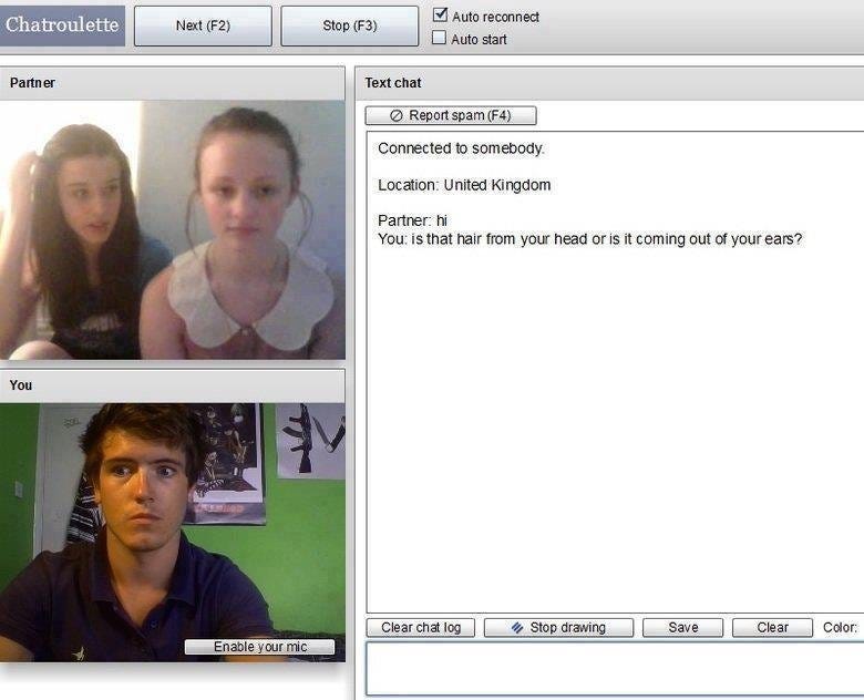 Weekend Diversion: The Greatest Chatroulette of All-Time - B