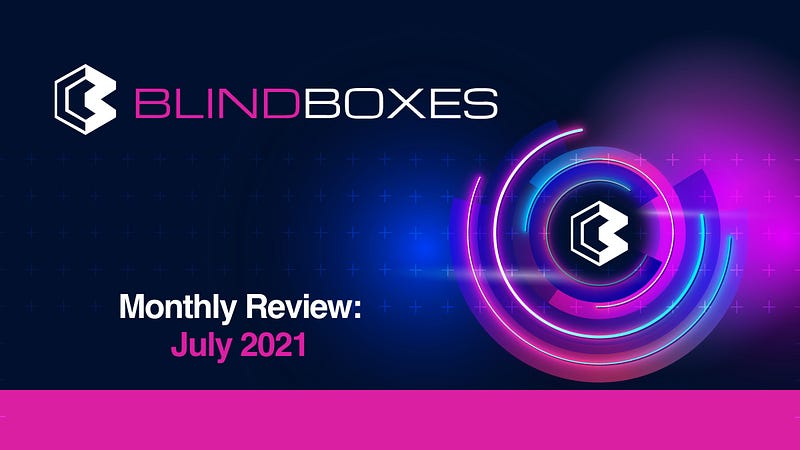 Blind Boxes Monthly Review July 2021