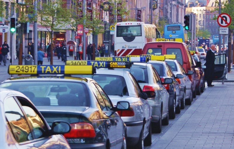Taxis em Dublin