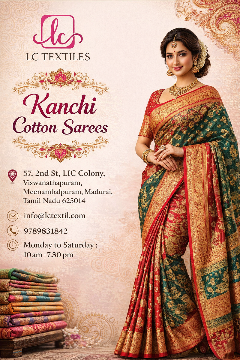 Kanchi cotton sarees