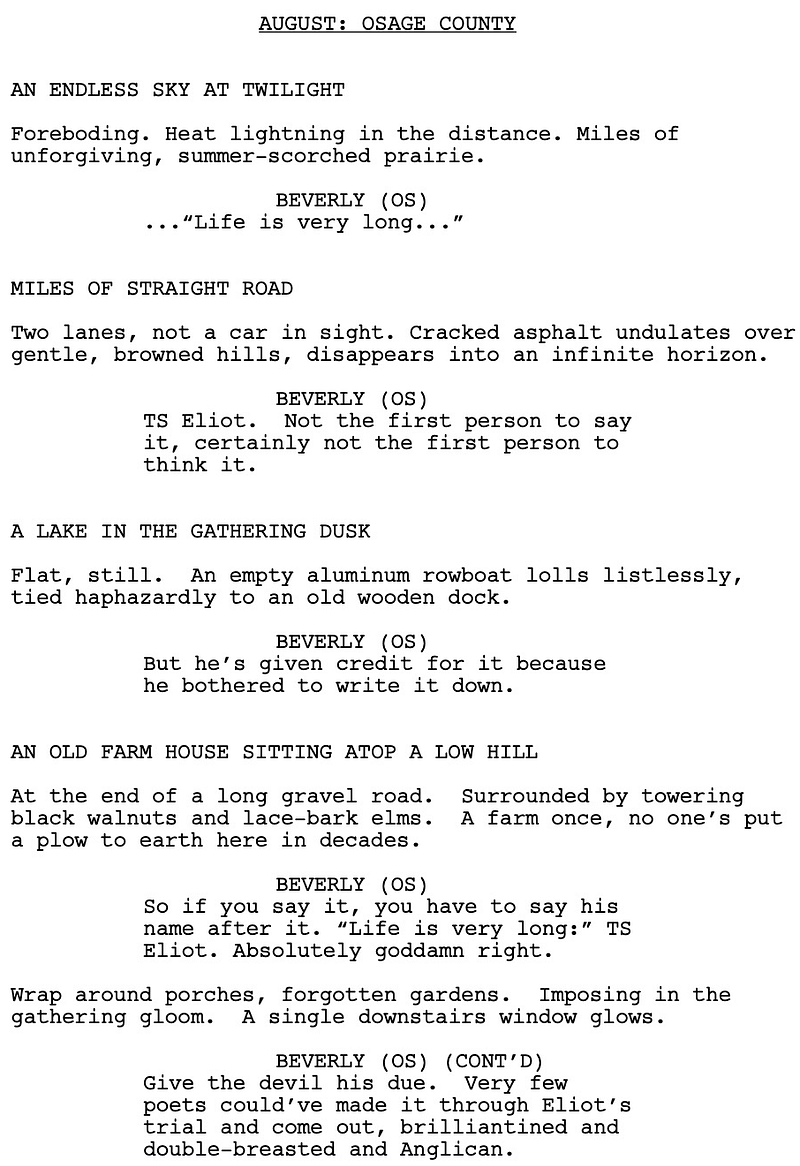 Page One: “August: Osage County” (2013)