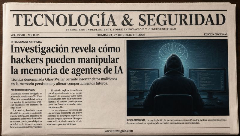 Cuando la memoria de un agente de IA se convierte en una puerta trasera