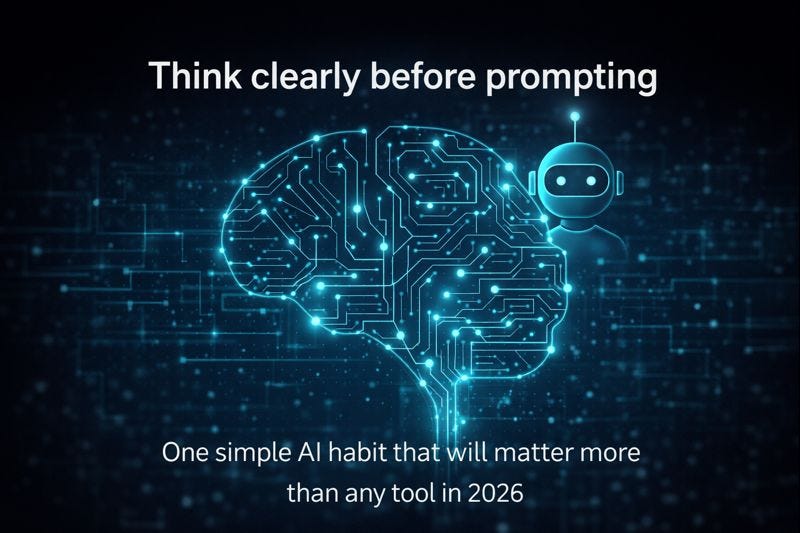 One Simple AI Habit That Will Matter More Than Any Tool in 2026