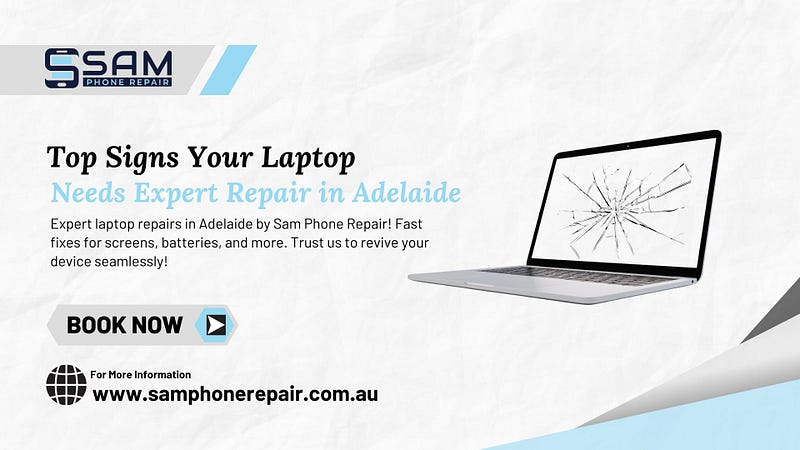 Laptop Needs Expert Repair in Adelaide