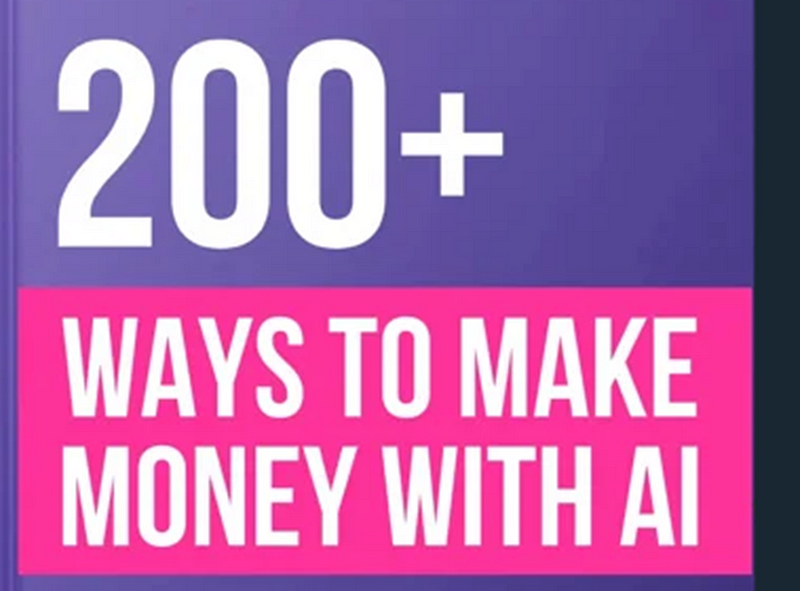 Make money with ai using 205 ideas