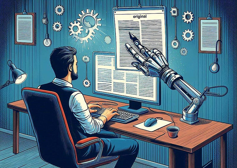 The Alchemy of Refinement: When Process Meets Originality in the Age of AI