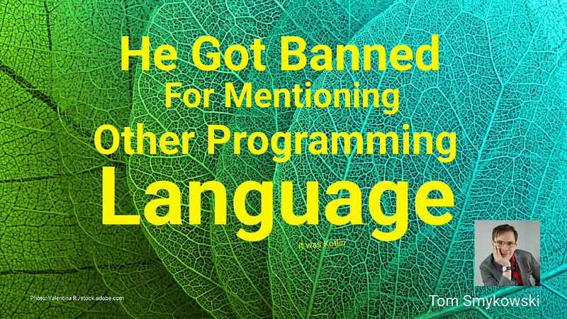 🫣 He Got Banned For Mentioning Other Programming Language