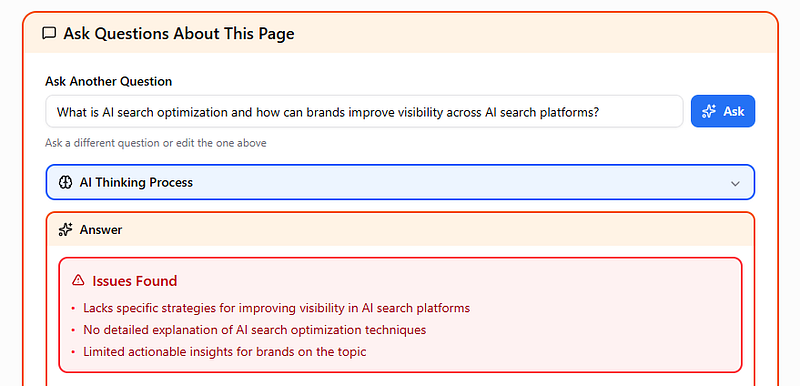 report 2 page inspector tool