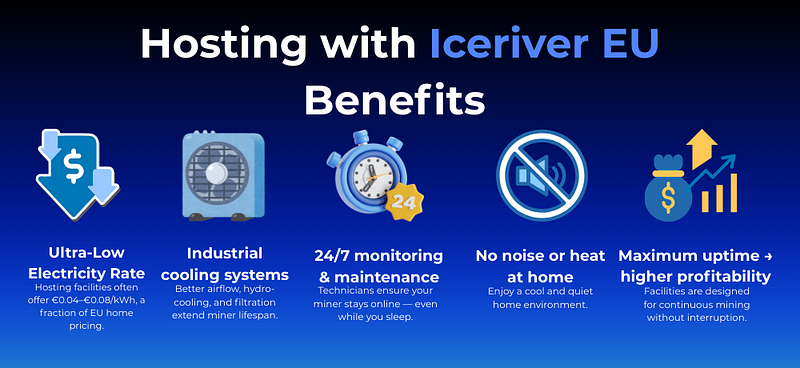 Hosting with Iceriver EU Benefits