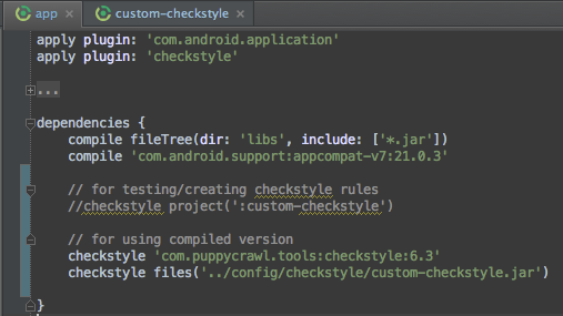 How to write custom checkstyle rules