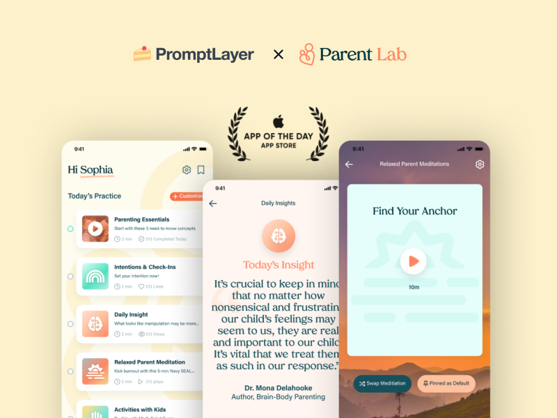 How PromptLayer Enables Non-Technical Prompt Engineering at ParentLab