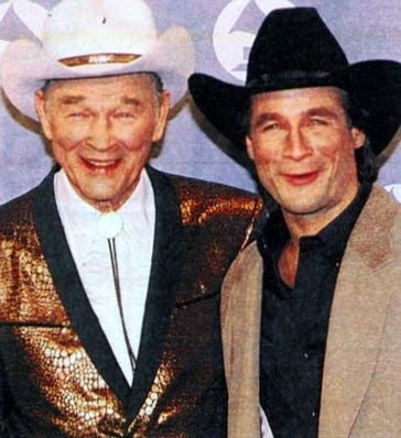 Hold on partner — The day Clint Black met the King of the Cowboys, Roy ...