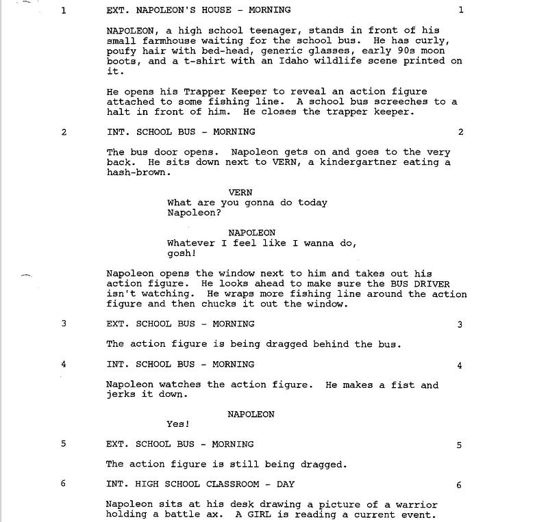 Page One: “Napoleon Dynamite” (2004)