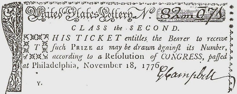 Constitutional Congress lottery