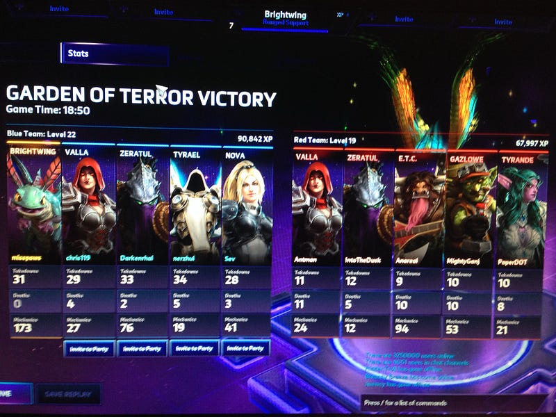 Alpha/Beta phase of Heroes of the Storm — Game loading screen