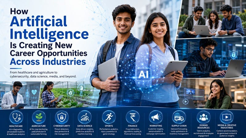 How Artificial Intelligence Is Creating New Career Opportunities Across Industries