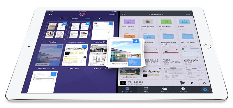 Drag Drop Between Readdle Apps Sets The Bar For Cross App Interactions On The Ipad Blog