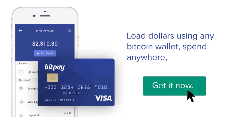 visa bitcoin prepaid card