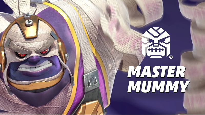 Master Mummy character splash