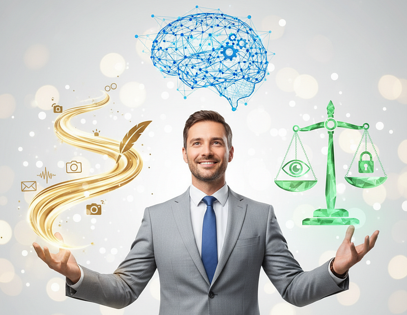 A marketer that keep the three roles