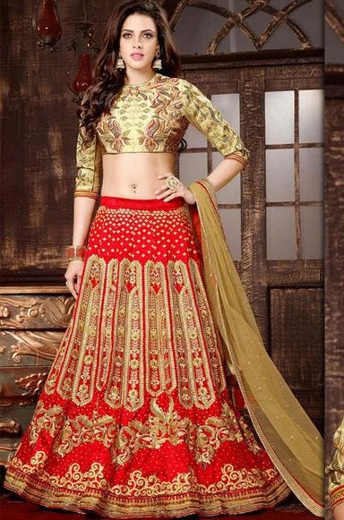 Image result for chaniya choli designs for wedding