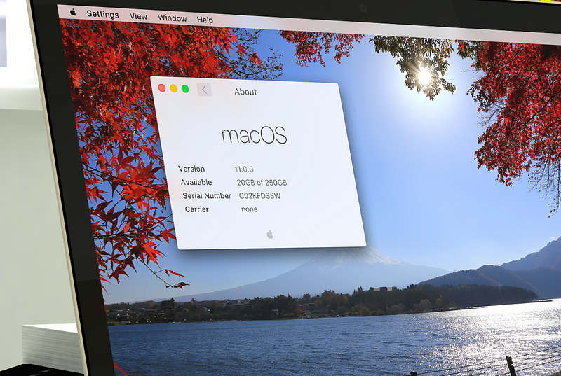 macOS 11.0 concept
