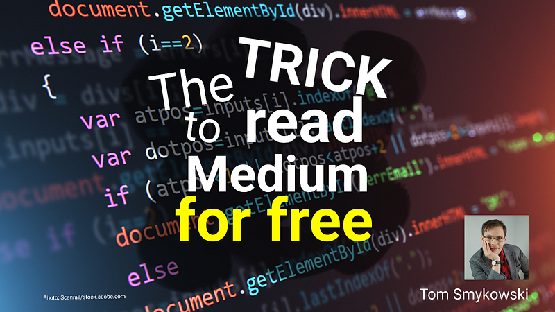 The Trick To Read Medium For Free