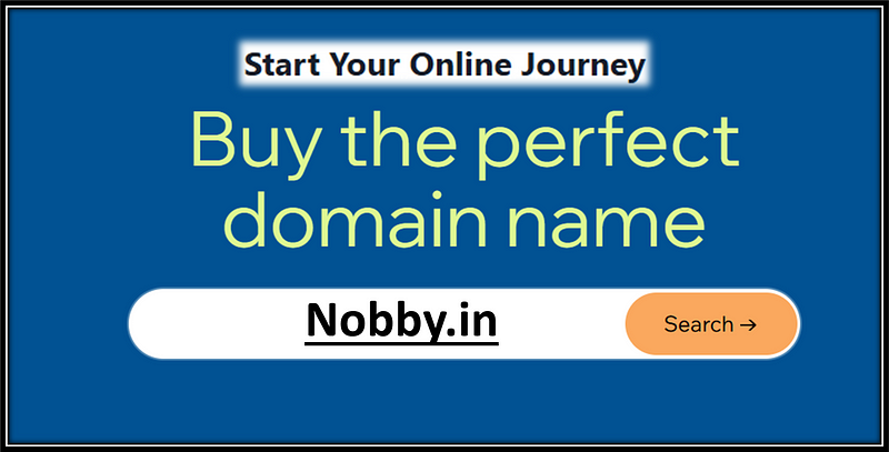 Nobby.in domain for sale