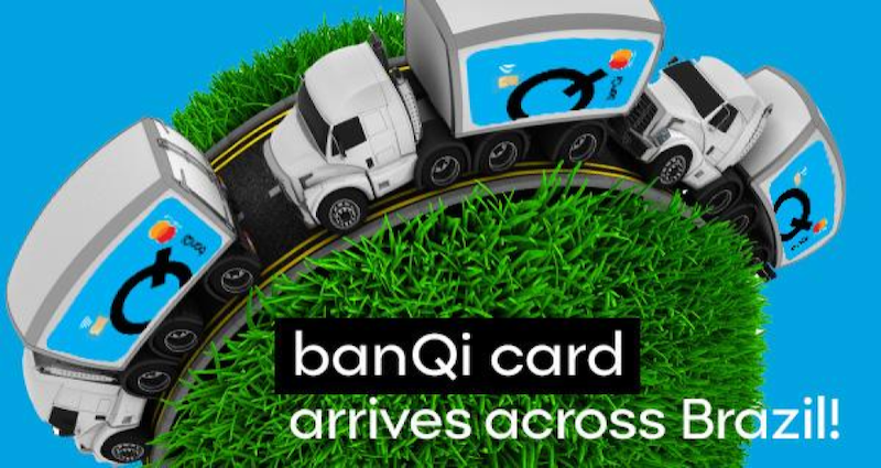 banQi cards arriving in Brazil
