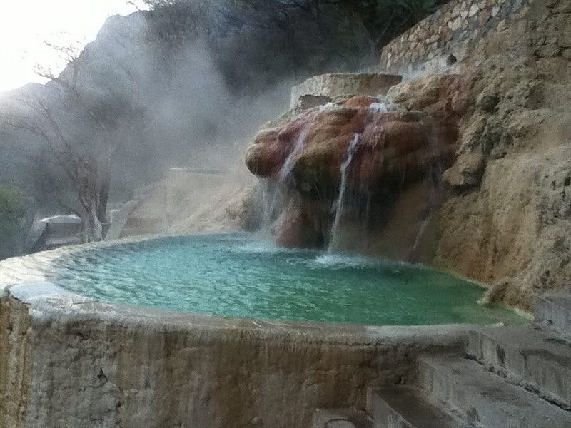 Enjoy the thermal waters