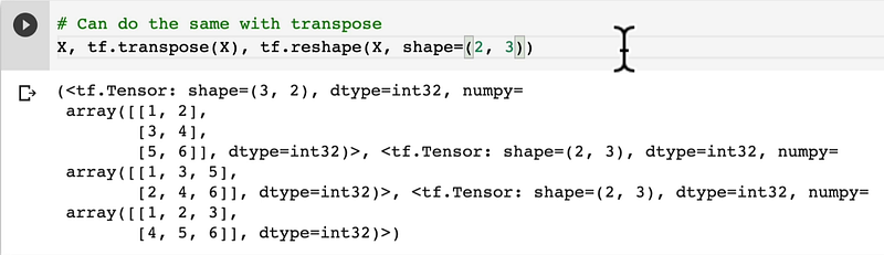 Tensorflow tutorial, Basic operations on tensors